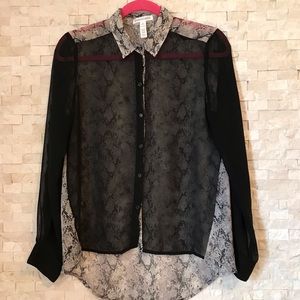 Snake Print Blouse